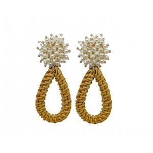 NEW M DONOHUE COLLECTION women's julia teardrop in gold